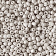 Seed beads 11/0 (2mm) Dawn grey